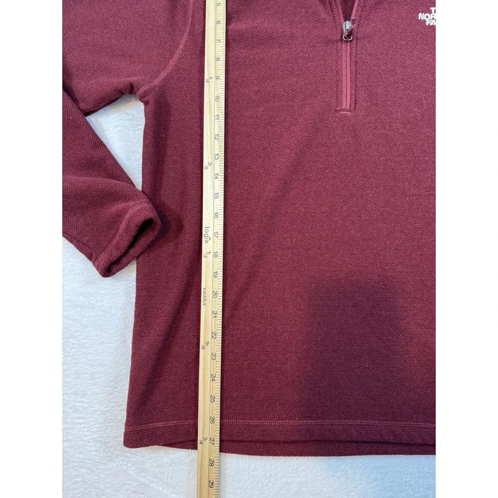 The North Face Men's Textured Cap Rock 1/4 Zip Pullover‎ Sweatshirt Size Large